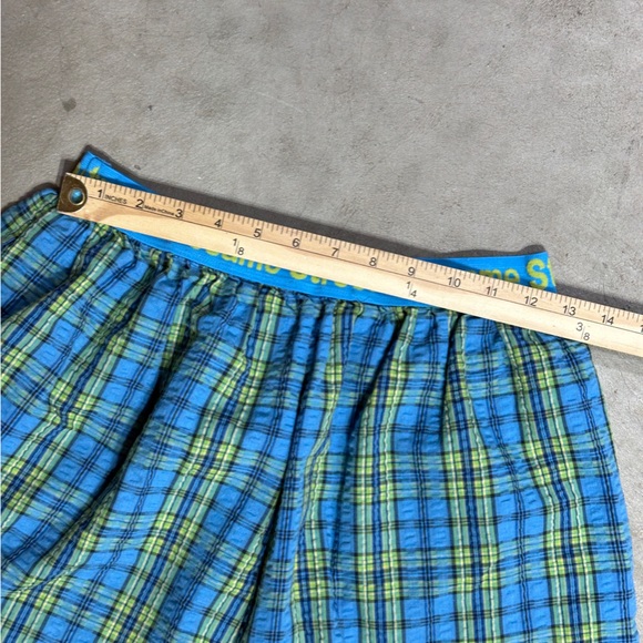 Sesame Street VTG 1980s Elmo Pajama Pj Shorts Set Gingham Womens XL EUC - Picture 9 of 13